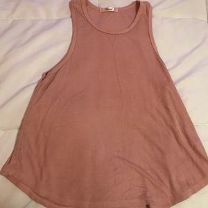 Timing Pink Flowy Tank Top